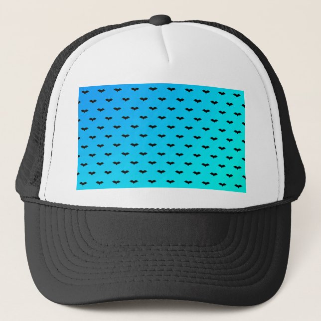 Boné Azul de Bats Pequenos (Frente)