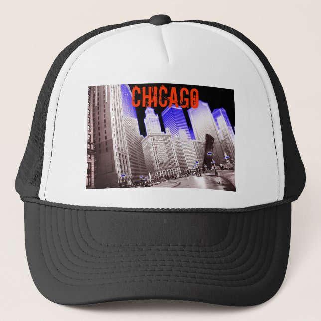 BONÉ AZUL DE CHICAGO (Frente)