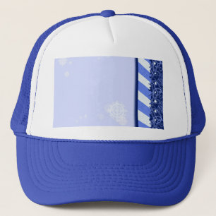 Boné Azul do inverno