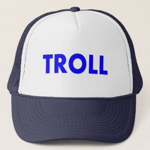 Boné Azul do troll