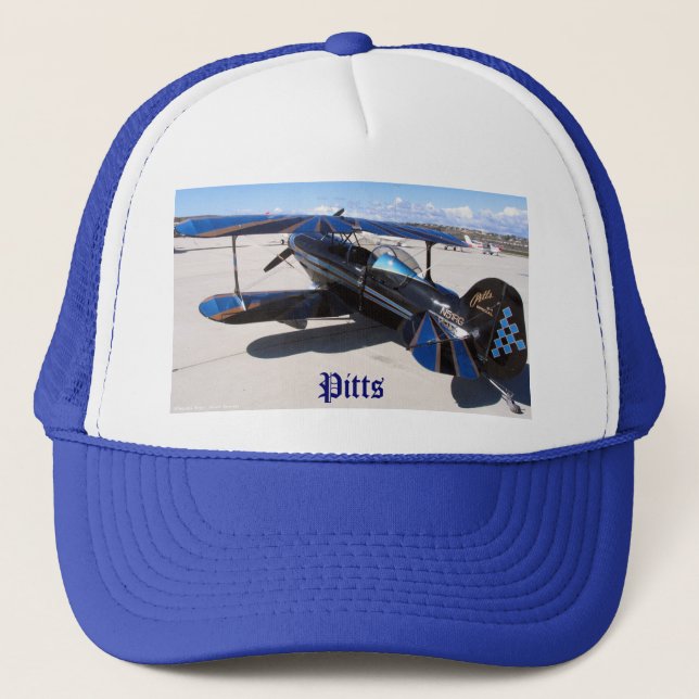 Boné Azul especial de Pitts, Pitts (Frente)