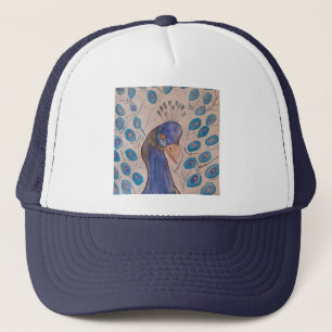 Boné Azul Pavão