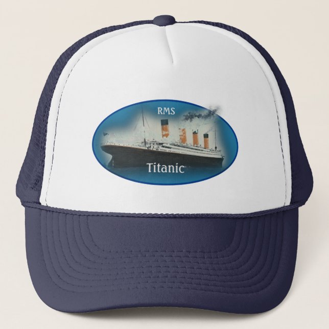 Boné Azul Titanic (Frente)