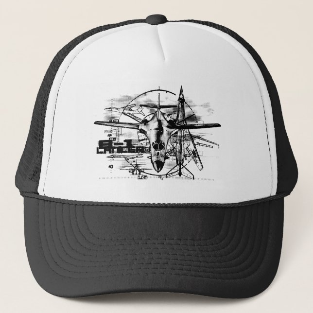 Boné B-1 Lancer Trucker Hat (Frente)
