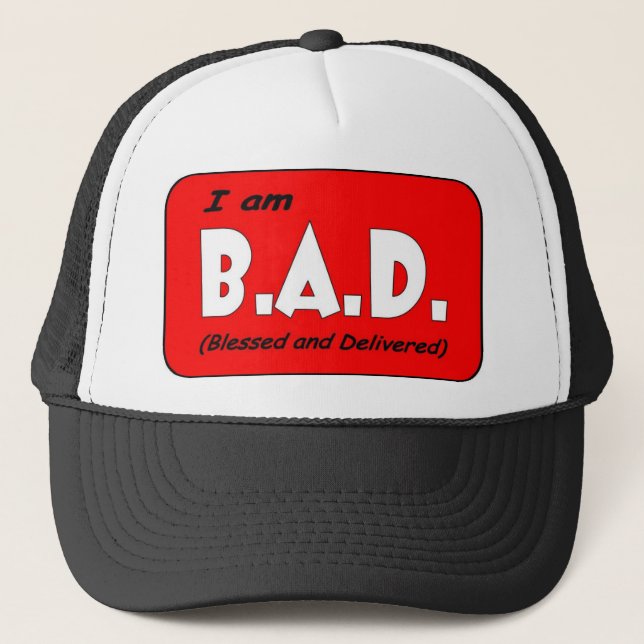 Boné B.A.D.Hat - Personalizado (Frente)