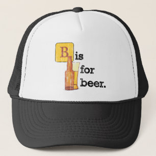 Boné "B" é para a cerveja