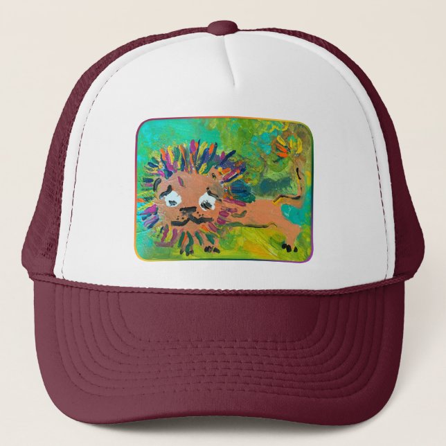 Boné Baby Lion "Art by Kids" (Frente)