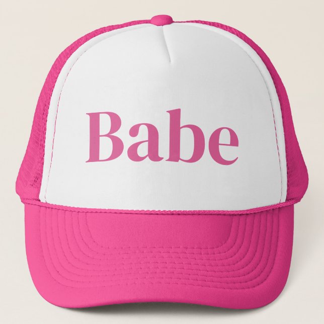 Boné Bachelorette Trucker Hat Rosa (Frente)