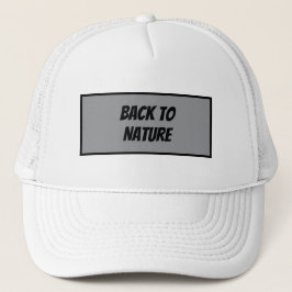 Boné "Back to Nature Mode
