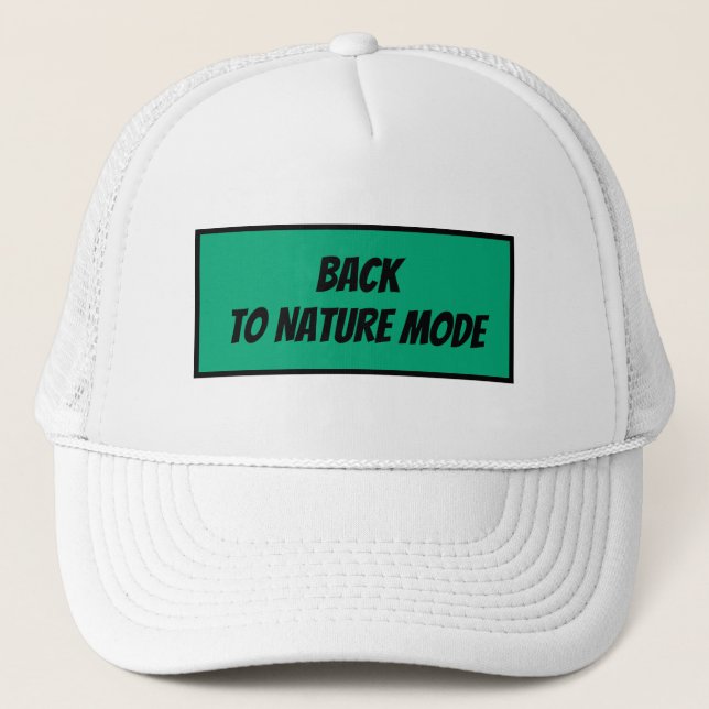 Boné "Back to Nature Mode (Frente)