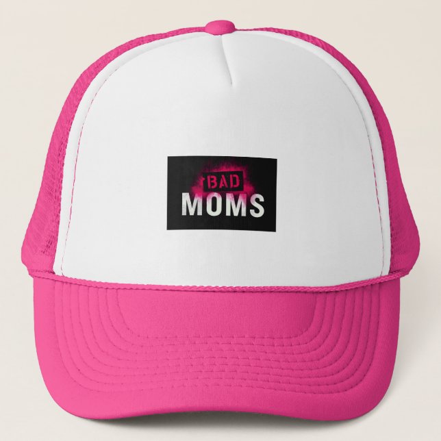 Boné BAD MOMS Trucker Hat (Frente)