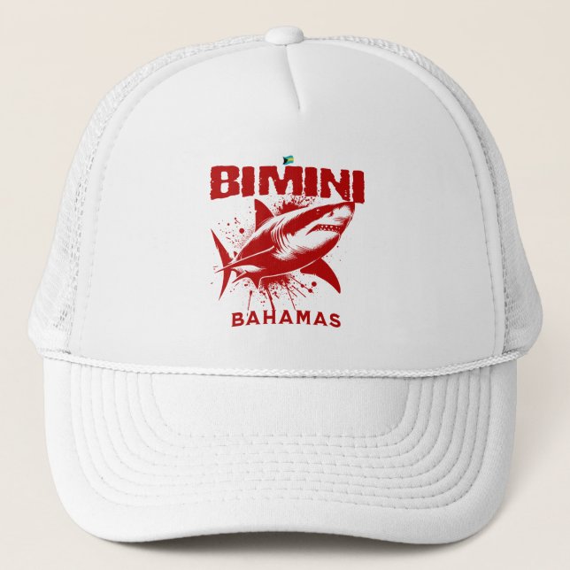 Boné Bahamas Souvenir Gift: Bimini Bahamas Peixes de Tu (Frente)