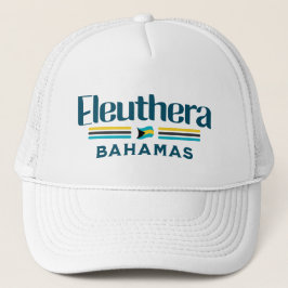 Boné Bahamas Souvenir Gift : Eleuthera Bahamas Flag