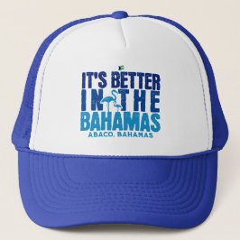 Boné Bahamas Souvenir Presente: Abaco Bahamas É Melhor
