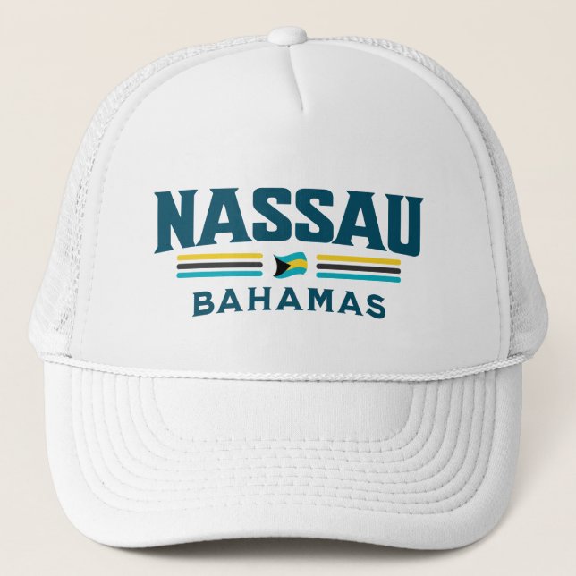 Boné Bahamas Souvenir Presente: Independência de Nassau (Frente)