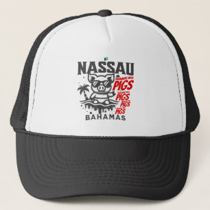 Boné Bahamas Souvenir Presente: Nassau Bahamas Nadando 