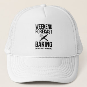 Boné Baking De Previsão De Fim De Semana Com Possibilid