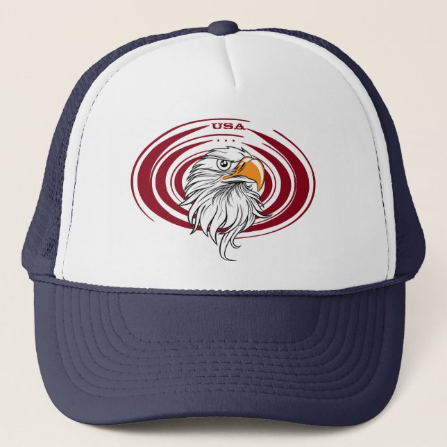 Boné Bald Eagle Trucker Hat (Frente)