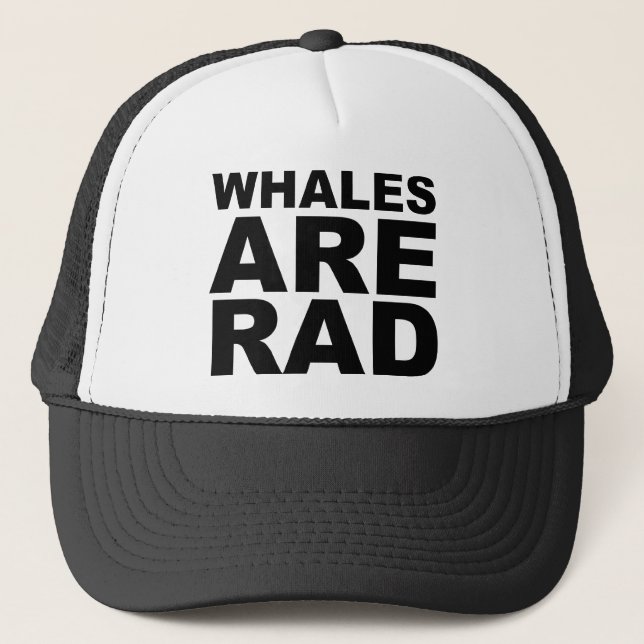 Boné BALEIAS SÃO RAD Camisa Chapéu Caneca Mousepad (Frente)
