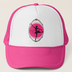Boné Ballerina design para chapéu de menina