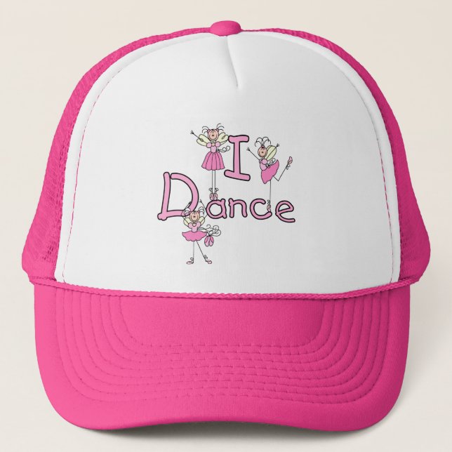 Boné Ballerina Eu Danço Camisetas e Presentes (Frente)