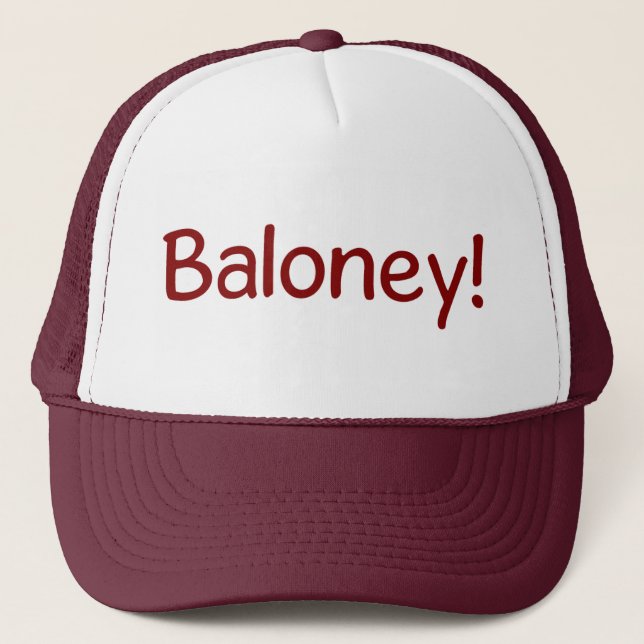 Boné Baloney! Chapéu do juiz (Frente)