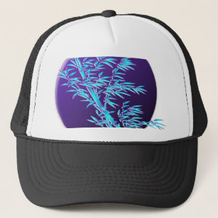 Boné bamboo leaves circle round