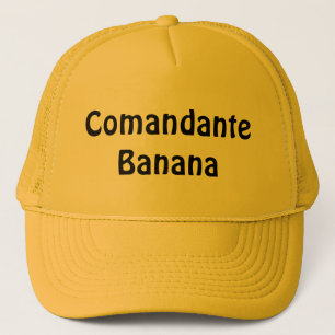 Boné banana do comandante