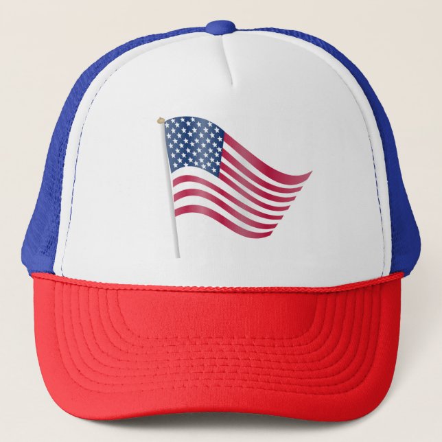 BONÉ BANDEIRA AMERICANA (Frente)