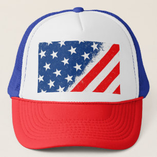 Boné Bandeira Americana Camisa Estrelas Patriótica dos