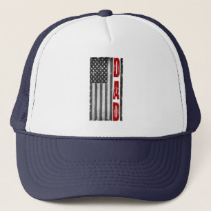 BONÉ BANDEIRA AMERICANA, PAI, 4 DE JULHO,    DIA DOS PA