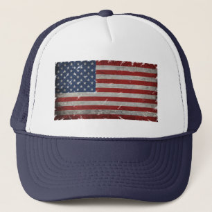 Boné bandeira americana vintage 4 de julho