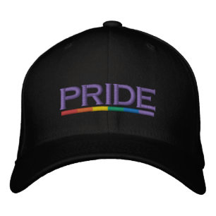 Boné Bandeira Arco-Íris do Orgulho Gay Cool e Moderna