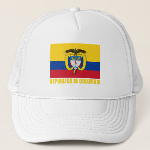 Boné Bandeira & brasão de Colômbia