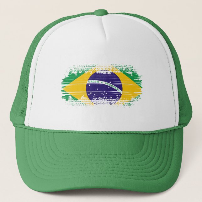 Boné bandeira brasileira (Frente)