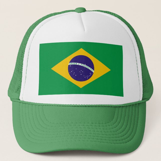 Boné bandeira brasileira (Frente)