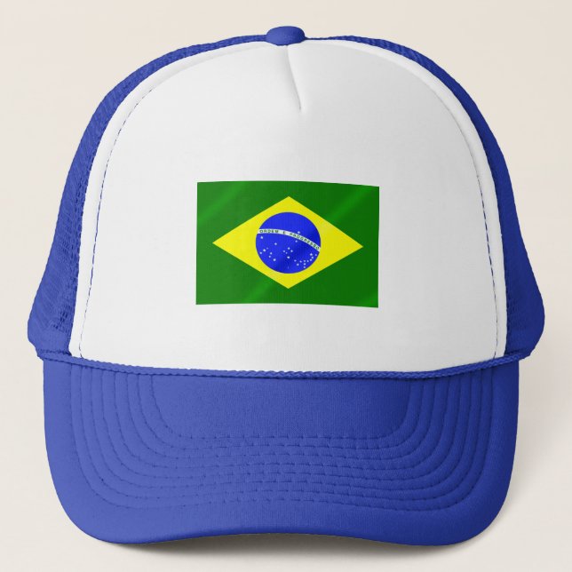 Boné Bandeira brasileira de presentes e de camisetas de (Frente)
