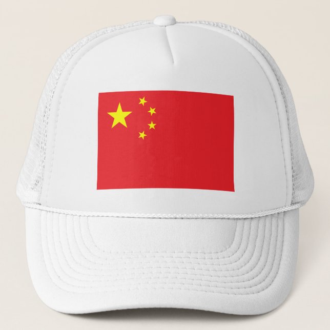 Boné Bandeira Chinesa (Frente)