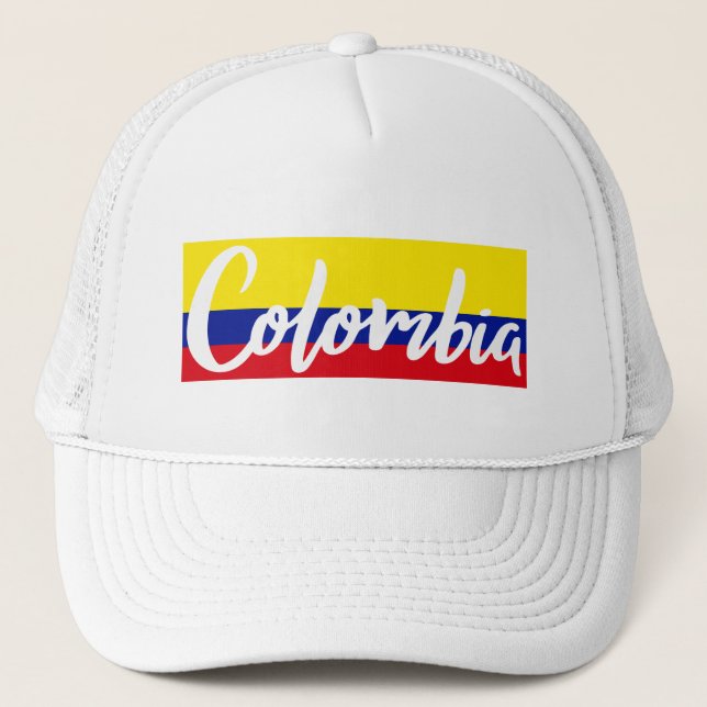 Boné Bandeira Colombiana Hat (Frente)