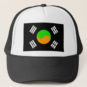 Boné Bandeira coreana sul negativa