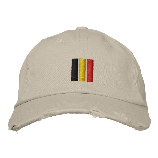 Boné Bandeira da Bélgica (Frente)