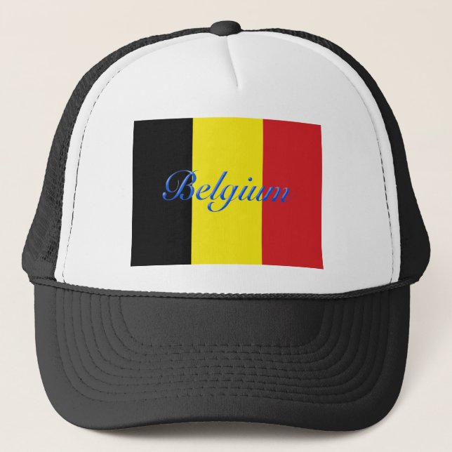 Boné Bandeira da Bélgica (Frente)