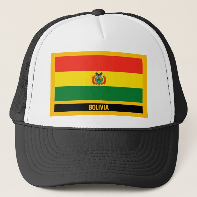 Boné Bandeira da Bolívia (Frente)
