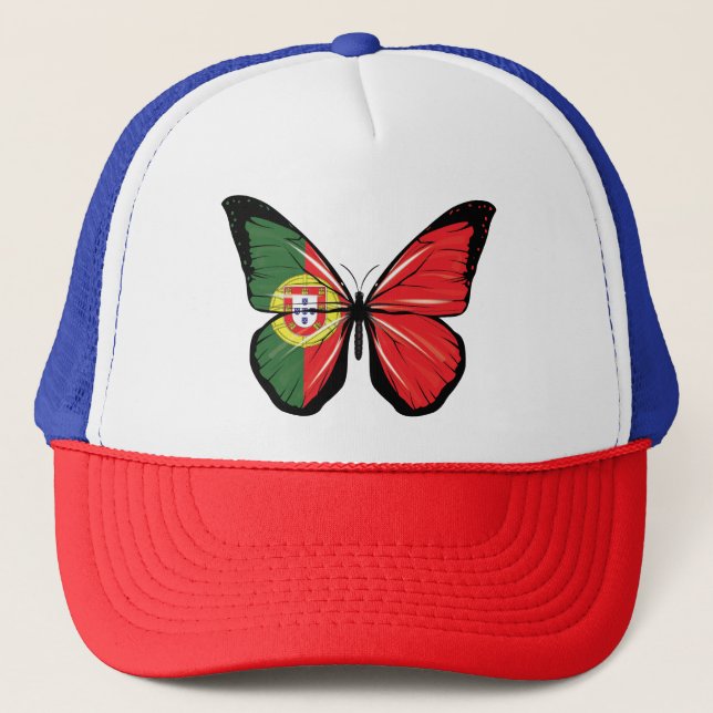Boné Bandeira da Borboleta Portugal (Frente)