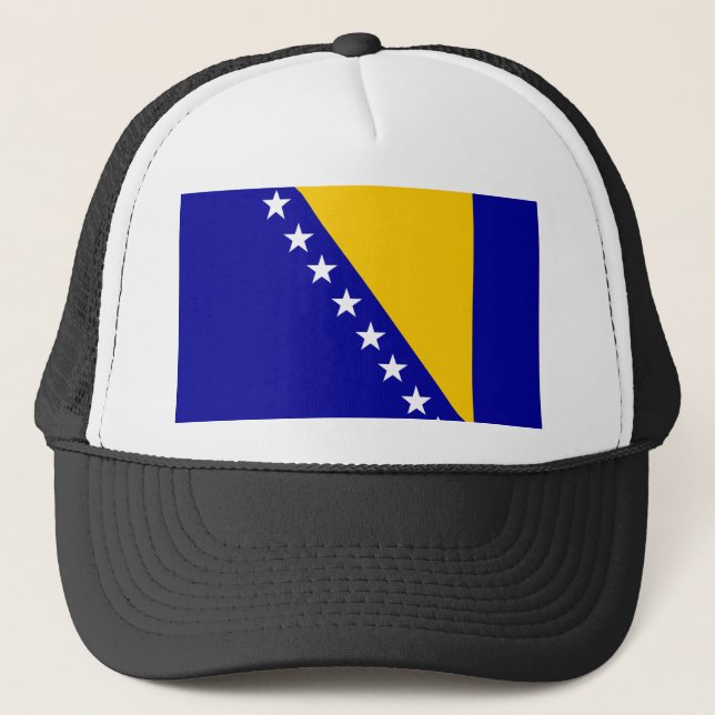 Boné Bandeira da Bósnia e Herzegovina (Frente)