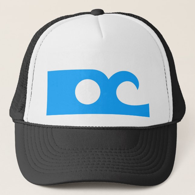 Boné bandeira da cidade do oceano américa do estado uni (Frente)