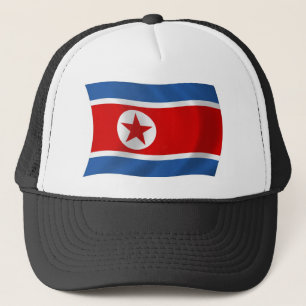 Boné Bandeira da Coreia do Norte
