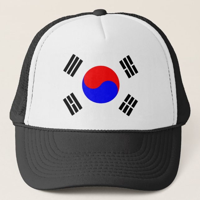 Boné Bandeira da Coreia do Sul (Frente)