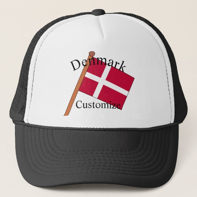 Boné Bandeira da Dinamarca Thunder_Cove (Frente)