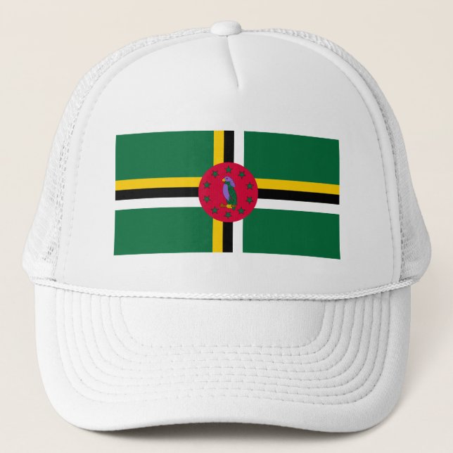 Boné Bandeira da Dominica (Frente)